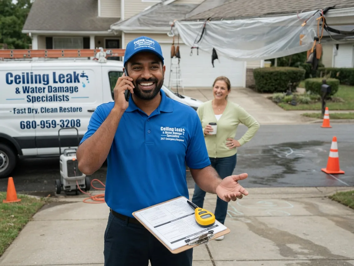 Ceiling Leak Cleanup Eastlake, OH FAQs